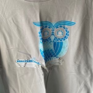 Real tree girl. With owl on it